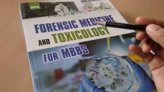 Forensic medicine and toxicology Textbook Anil Agarwal science Syllabus Topics What chapters read [upl. by Yoshiko241]