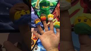 Ninjago finger family song  Daddy finger Ninjago Kai Lloyd Zane Jay Cole [upl. by Erhart]