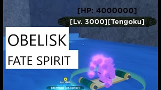 Shindo Life 2 OBELISK FATE SPIRIT LOCATION AND BOSS FIGHT [upl. by Raffarty]