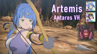 ダンクロ DanMachi BATTLE CHRONICLE Artemis Antares VH Guide [upl. by Ecienal170]