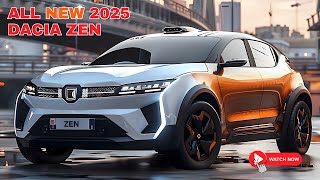 First Look New 2025 Dacia Zen Revealed  The Future Modern SUV [upl. by Alida]