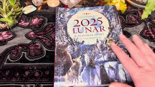 2025 Lunar and Seasonal Diary by Stacey DeMarco flip through flipthrough [upl. by Natika]