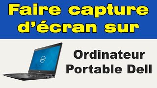 Comment faire une capture décran sur ordi Dell [upl. by Jodoin256]