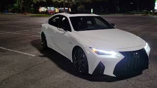 2022 Lexus IS350 F Sport  White [upl. by Arawaj]