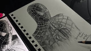 SPIDER🕷️ MAN  drawing ✍️  video [upl. by Perceval]