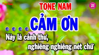 Cảm Ơn Karaoke Tone Nam  Cm  Nhạc Sống Rumba Chất Lượng Cao  Tiên Organ [upl. by Ezekiel]