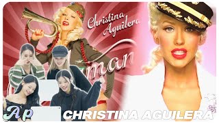 Korean artists real reactions to Christina Aguilera music video l ASOPO [upl. by Raasch]