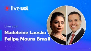 Bolsonaro na posse do STJ PEC da Transição Lula e mais Felipe Moura Brasil e Madeleine Lacsko [upl. by Ambrosius]