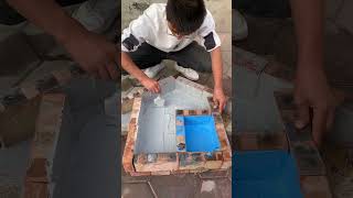 Amazing Process 💦 waterproofing part 144 easily solve problem short shorts [upl. by Lipp]