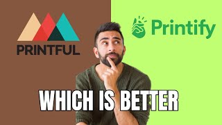 Printful vs Printify  Which is Better 2023 [upl. by Inilahs]