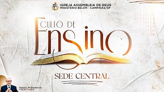 CULTO DE ENSINO  SEXTA  15112024 [upl. by Ynatterb]