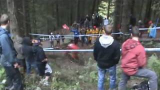 Josh Bryceland crash Leogang WC3 [upl. by Clotilde994]