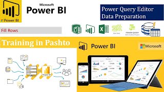 027 Power BI  Fill Rows Up or Down [upl. by Ferriter992]