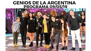 Genios de la Argentina en Showmatch  Programa completo 090519 [upl. by Philipson]