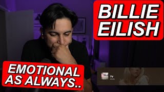 BILLIE EILISH quotTVquot FIRST REACTION AS EMOTIONAL AS HAPPIER THAN EVER [upl. by Moynahan]