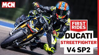 The ultimate super naked Ducati Streetfighter V4 SP2  MCN review [upl. by Fellows]