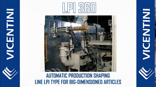 VICENTINI LPI 360 TYPE AUTOMATIC SHAPING LINE FOR PLATES AND BOWLS [upl. by Lister]