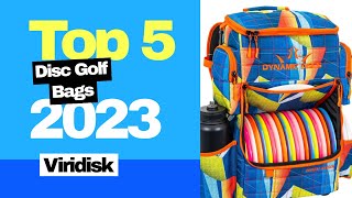 TOP 5 Disc Golf Bags of 2023 [upl. by Anire]