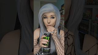 Fav Monster flavour alternative emogirl gamergirl irish emo monster monsterenergy [upl. by Jolee219]