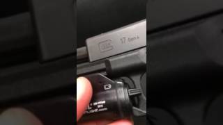 Install and remove TLR from Glock [upl. by Asit]