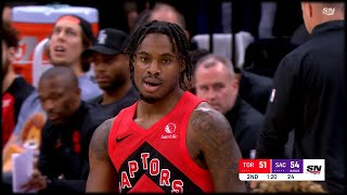 Toronto Raptors vs Sacramento Kings  First Half Highlights  November 6 2024 [upl. by Eeclehc]