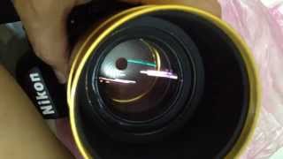 DIY SCHNEIDER CINELUX f280mm MANUAL FOCUS W APERTURE 19 BLADE Tden Ngo Thoi [upl. by Orbadiah]