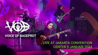 VOB VOICE OF BACEPROT live at JCC  5 Januari 2024 [upl. by Pomeroy]