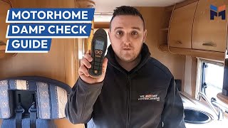 HOW TO CHECK YOUR MOTORHOME FOR DAMP  YOUR 5 MINUTE GUIDE [upl. by Salangi]