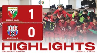 Cassina Calcio  Atletico AT 10  Gol amp Highlights  Giovanissimi U15 2010 202425 [upl. by Anaejer99]