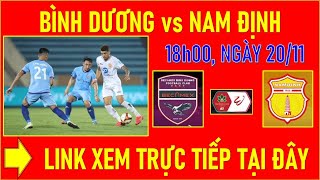 🛑Bình Dương vs Nam Định  18h00 ngày 2011 Bản lĩnh nhà vô địch Link xem trực tiếp tại đây [upl. by Ahsiele]