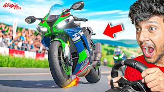 WORLD FASTEST BIKE KAWASAKI NINJA H2R ️‍🔥 SPEED TEST  DRAG RACE [upl. by Yendroc451]