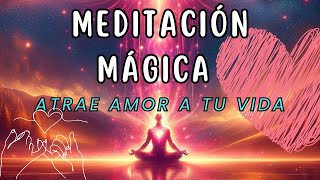 ❤️MEDITACIÓN GUIADA PARA LIMPIAR TODA TU ENERGÍA CON LA FRECUENCIA DEL AMOR [upl. by Nnayllehs]