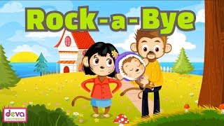 Rockabye baby  Comptine en anglais avec paroles pour enfants et bébés [upl. by Base]