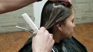 Corte Estilo Melena Super Facil [upl. by Aztinay]