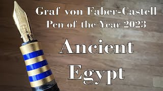 Graf von FaberCastell Pen of the Year Ancient Egypt [upl. by Winnick]