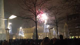 Amsterdam dam square New Years Eve Amsterdam New Years Eve 201617 [upl. by Morrell]