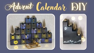 DIY Christmas Advent Calendar  Tutorial [upl. by Adaminah]