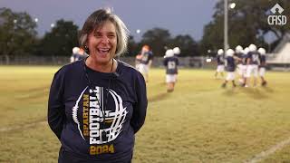 CFISD Female Football Coaches [upl. by Ayk]