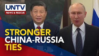 Matibay na relasyon sa Russia tiniyak ng China matapos ang pagkapanalo ni Putin [upl. by Serg]