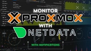 Boost Proxmox with NetData RealTime Monitoring [upl. by Bellaude]