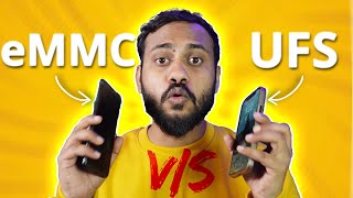 eMMC vs UFS  mobile phone storage types explained [upl. by Enimzaj]