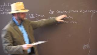 Jerrold M Foke Shows How Conjunctions Evolved From Schwa Sound [upl. by Stouffer]