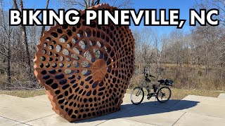 Biking the Little Sugar Creek Greenway  Pineville NC Marsh Park amp Polk Presidential Site [upl. by Rehpotsrik980]