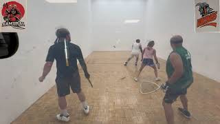 TEAM DOVETAIL RACQUETBALL TEAM TOURNAMENT 2 SAMURAI VS VIKING G 3 [upl. by Methuselah881]