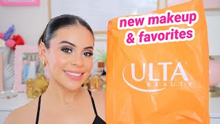 ULTA Haul 🛍 but lets try everything 😍 new makeup amp favorites [upl. by Ednalrym470]