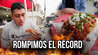 El TACO más PICOSO de México Rompemos el RECORD [upl. by Aloivaf]