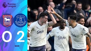 Iliman Ndiaye Goal  Ipswich vs Everton 02 Highlights  Premier League 202425 [upl. by Brookner]