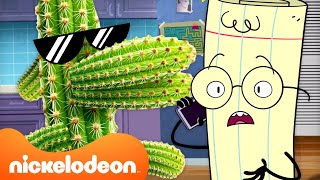 Rock Paper Scissors Play HideAndSeek Around The World 🌎 BRAND NEW SCENE  Nicktoons [upl. by Arries]