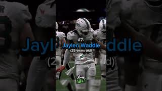 Best wide receivers 25 or under nfl music football server bling sports [upl. by Ardene]