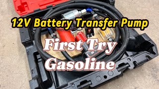 Testing DIY M12 Battery Fuel Transfer Pump  Part 2 [upl. by Stav83]